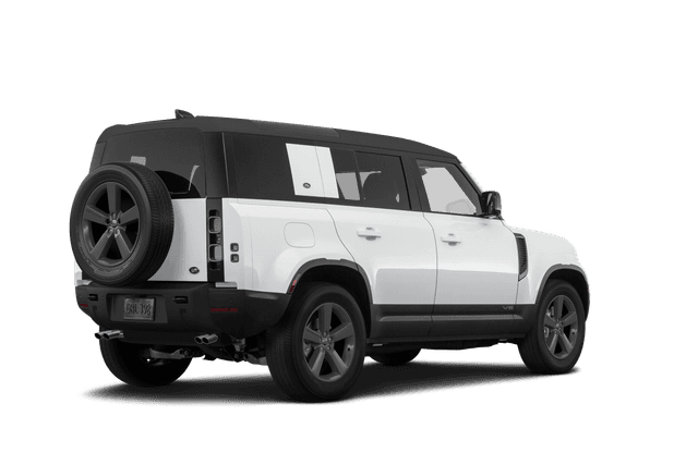 Land Rover Defender - Back view Land Rover Defender - Back view