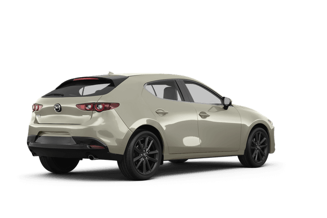 Mazda Mazda3 Hatchback - Back view Mazda Mazda3 Hatchback - Back view